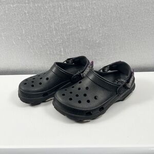 Marvel X Black Panther Crocs All-Terrain Clog Mens Size 5 Women 7